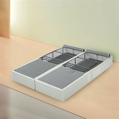 metal queen size box spring|foldable metal box spring.